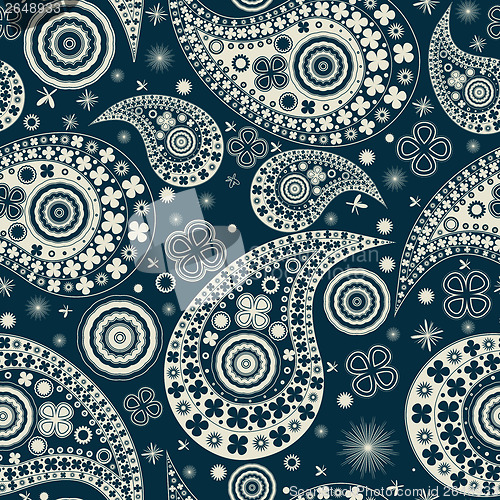 Image of Clover seamless paisley pattern