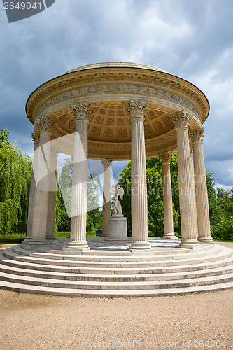 Image of The detail of Temple of Love in Versailles 