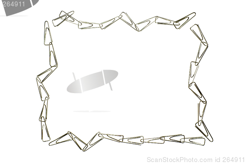 Image of Paper clips frame

