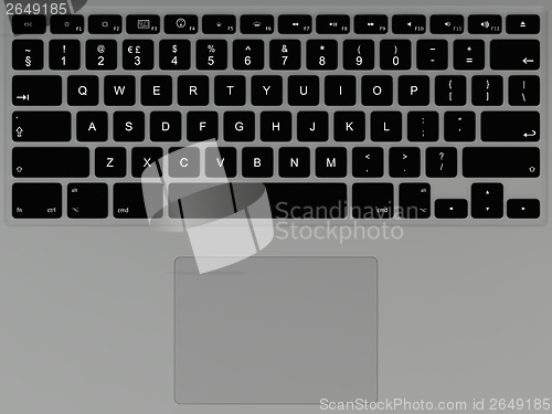 Image of Illuminated keyboard