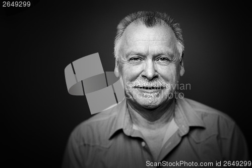 Image of man with mustache