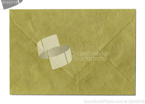 Image of Natural recycled nepalese paper envelope