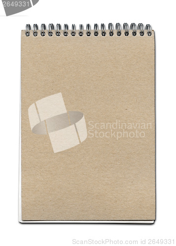 Image of Vintage spiral close notebook