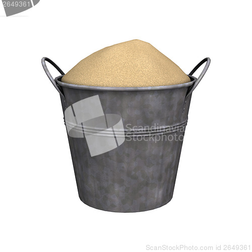 Image of Pail full of Sand