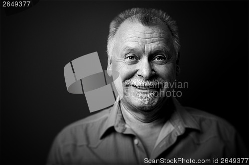 Image of man with mustache