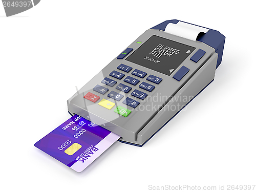 Image of Credit card reader