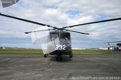 Image of Coastguard helicopter