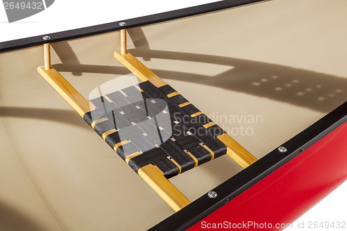 Image of canoe web seat