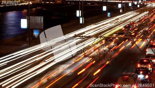 Image of Night road