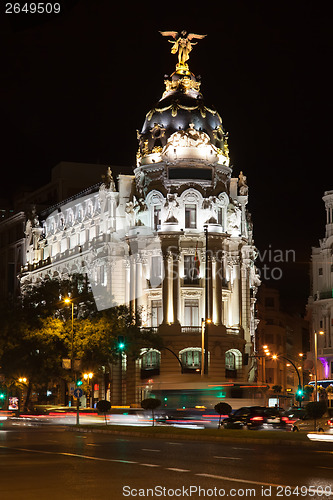 Image of Gran Via in Madrid