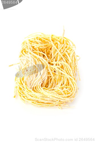 Image of uncooked egg pasta 