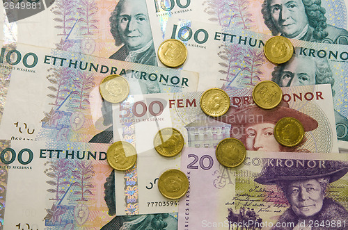 Image of Swedish currency