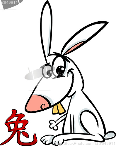 Image of rabbit chinese zodiac horoscope sign