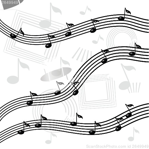 Image of musical notes