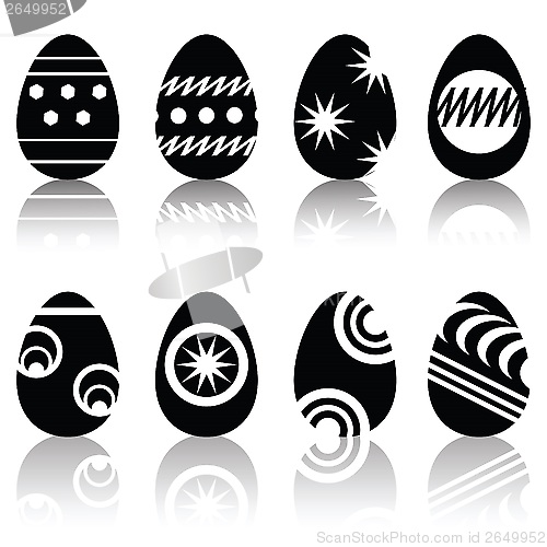 Image of easter eggs