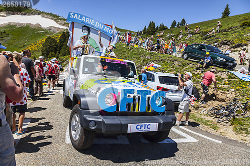 Image of CFTC Car in Pyrenees Mountains