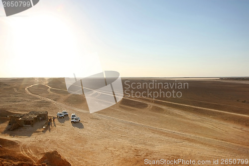 Image of Tourist stop in Sahara