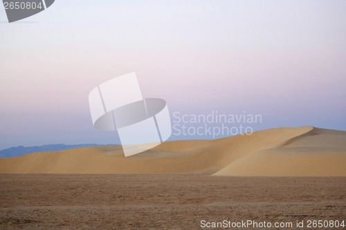 Image of Dunes in Sahara desert