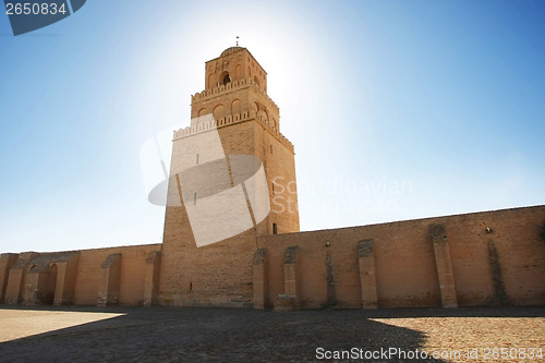 Image of The Minaret of the Great Mosque from  Kairouan