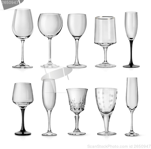 Image of Goblets for champagne