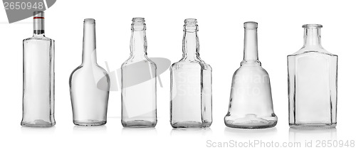 Image of Empty bottles
