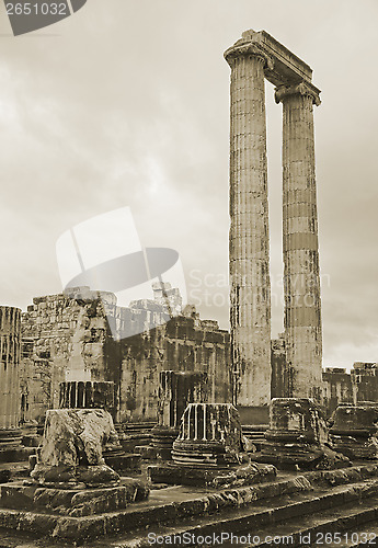 Image of Apollo temple in Turkey