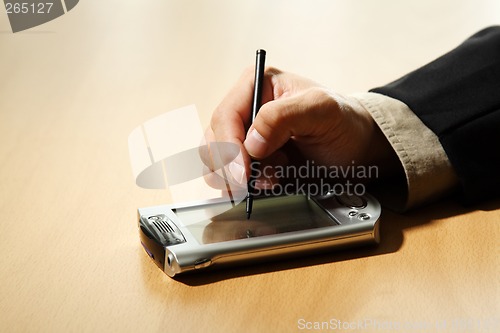 Image of Working businessman