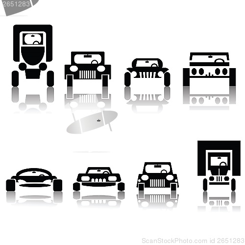 Image of set of cars