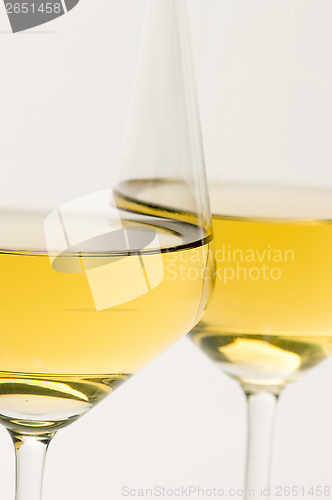 Image of White Wine Glasses