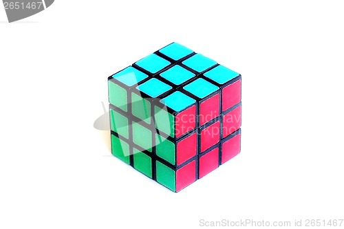 Image of Color sides of a cube-rubika.