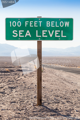 Image of Below sea level