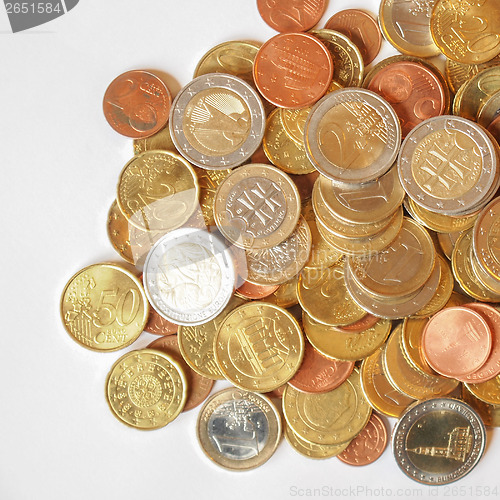 Image of Euros money
