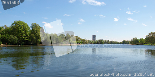 Image of Serpentine lake, London