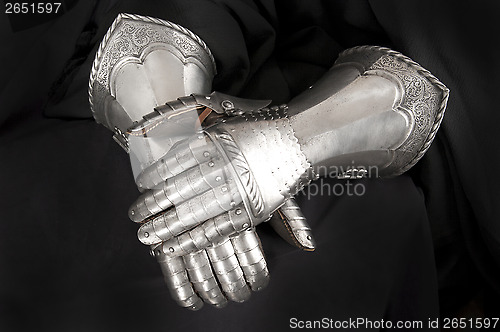 Image of Knight's metal glove