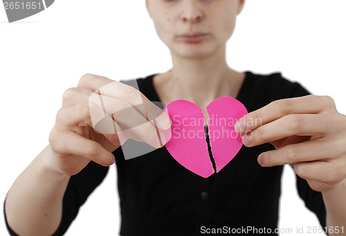 Image of Heart shape Posst It