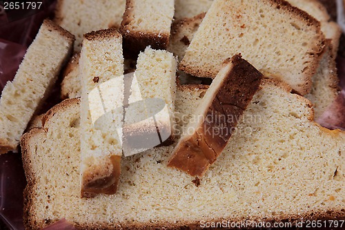 Image of Sliced homemade bread