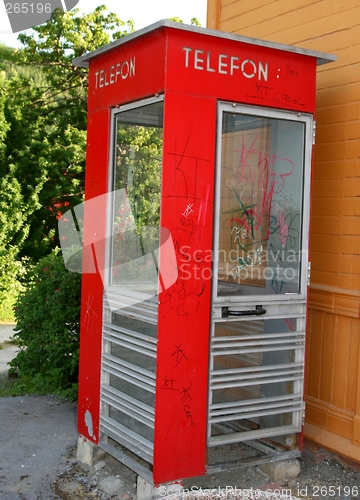 Image of Old phone box