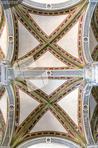 Image of Ceiling of church Pienza