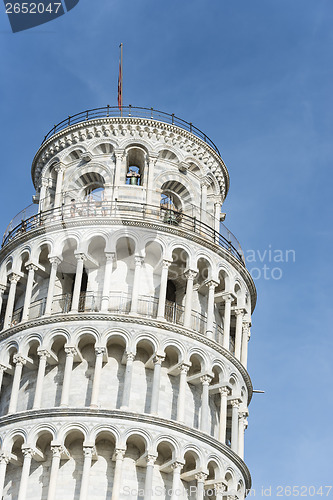 Image of Closeup Leaning Tower Pisa