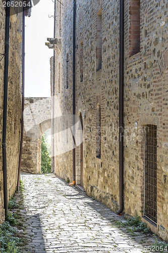 Image of Narrow street in San Quirico