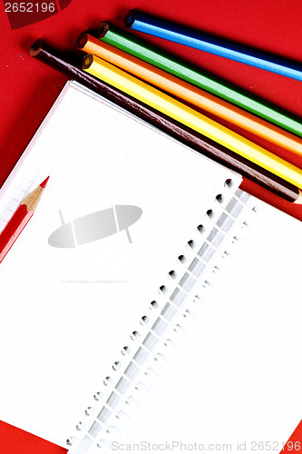 Image of Pencil and agenda