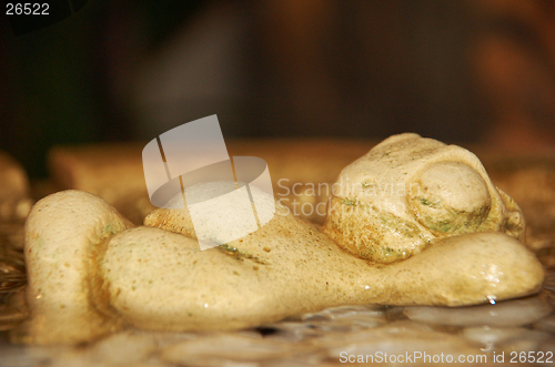 Image of carved stone frog