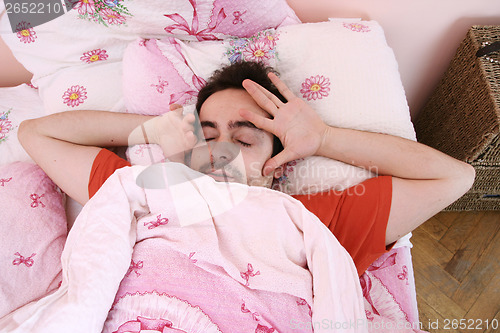 Image of Waking up in the morning .