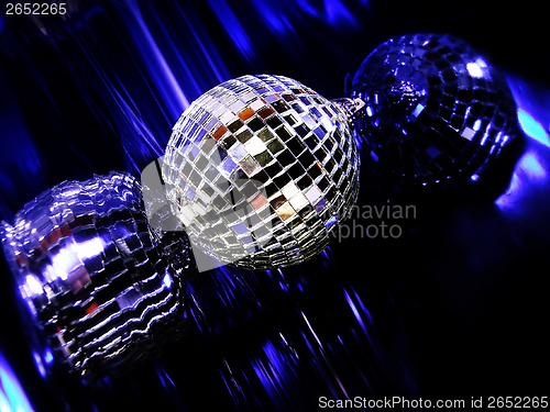 Image of Blue Disco globe