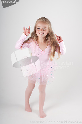 Image of Emotional ballet dancer