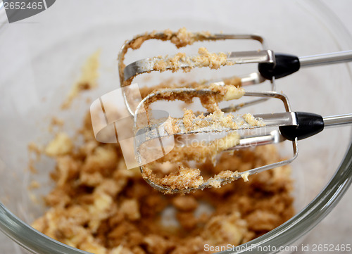 Image of Creaming butter and sugar together