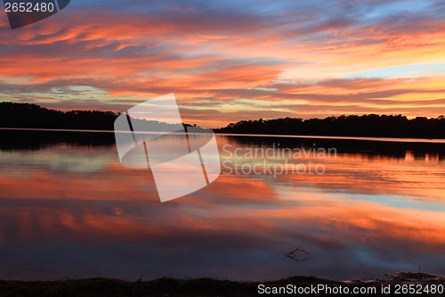 Image of Sunrise Reflectins at Narrabeen