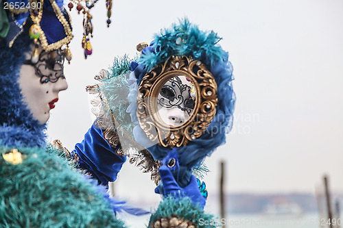 Image of Mask in a Mirror