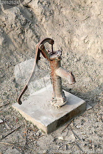 Image of Old water pump