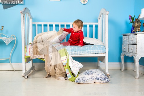 Image of Children on the bed